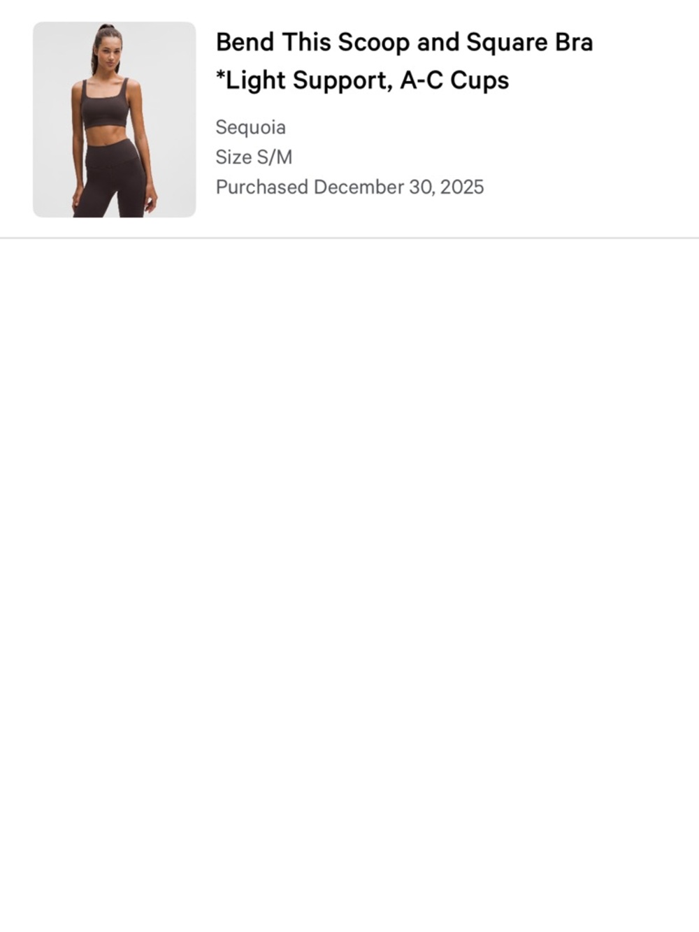 lululemon Bend This Scoop and Square Bra
A-C Cups - Picture 4 of 5